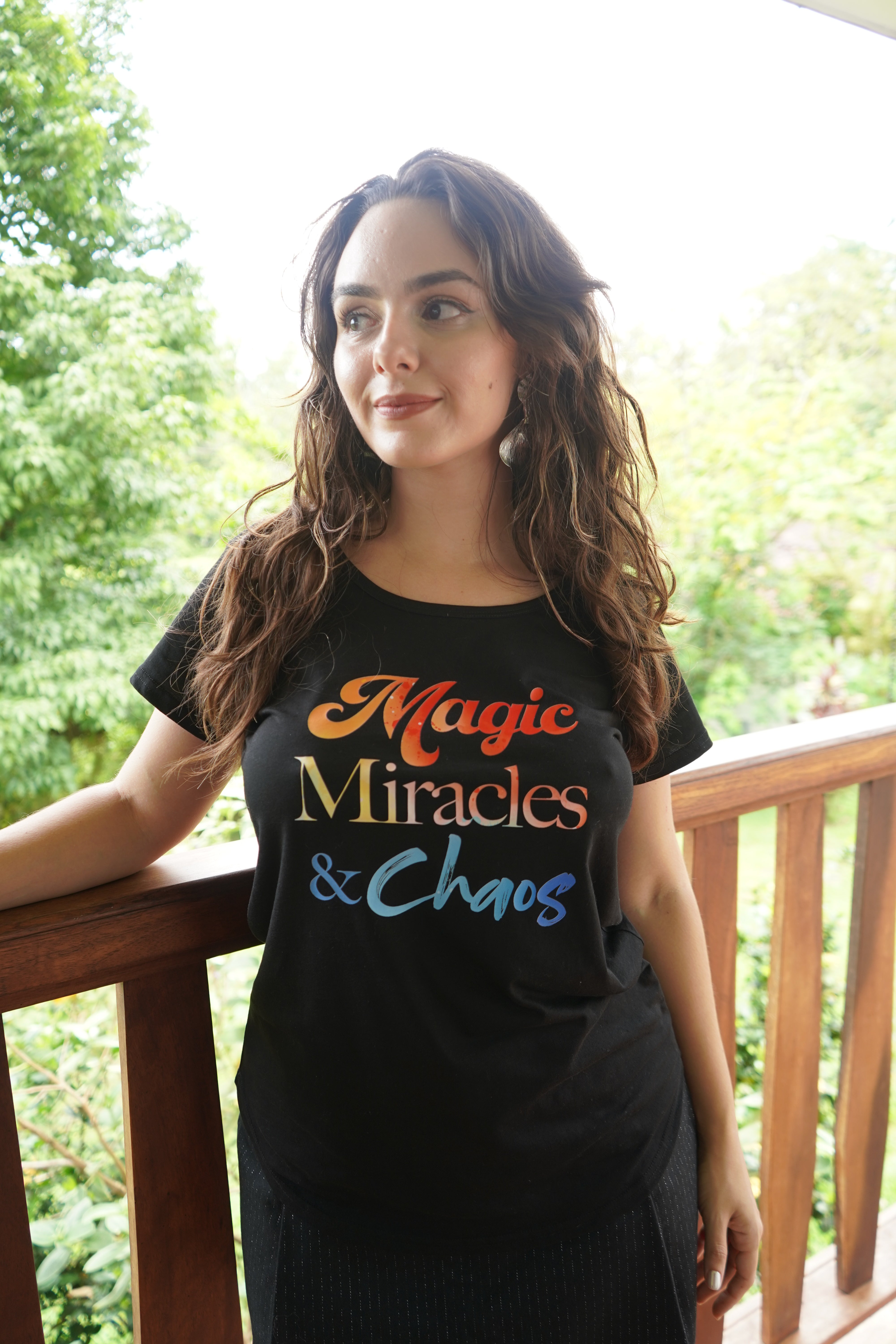 Women's Maple Tee - Magic, Miracles and Chaos