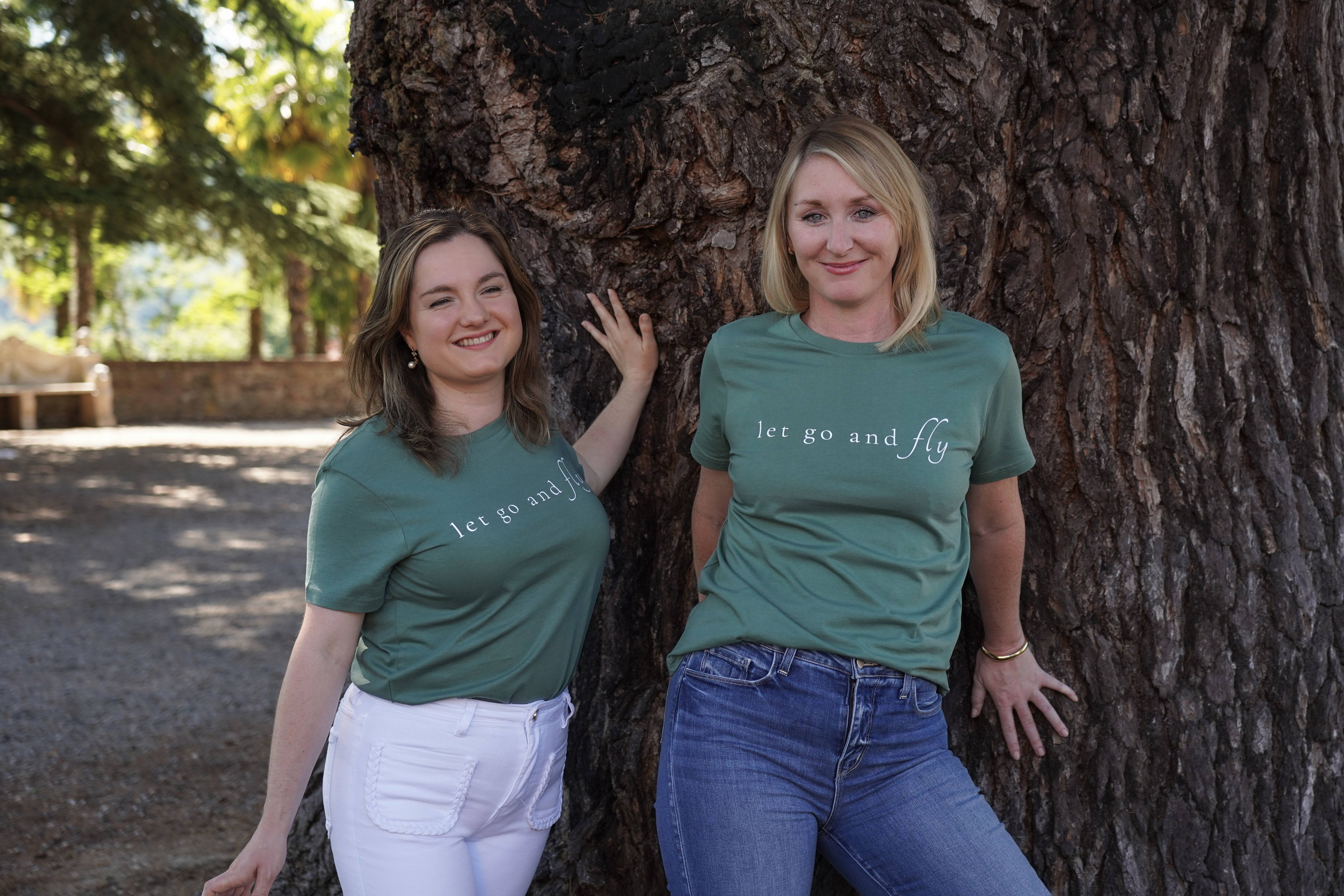 Women's Maple Tee - Let Go and Fly