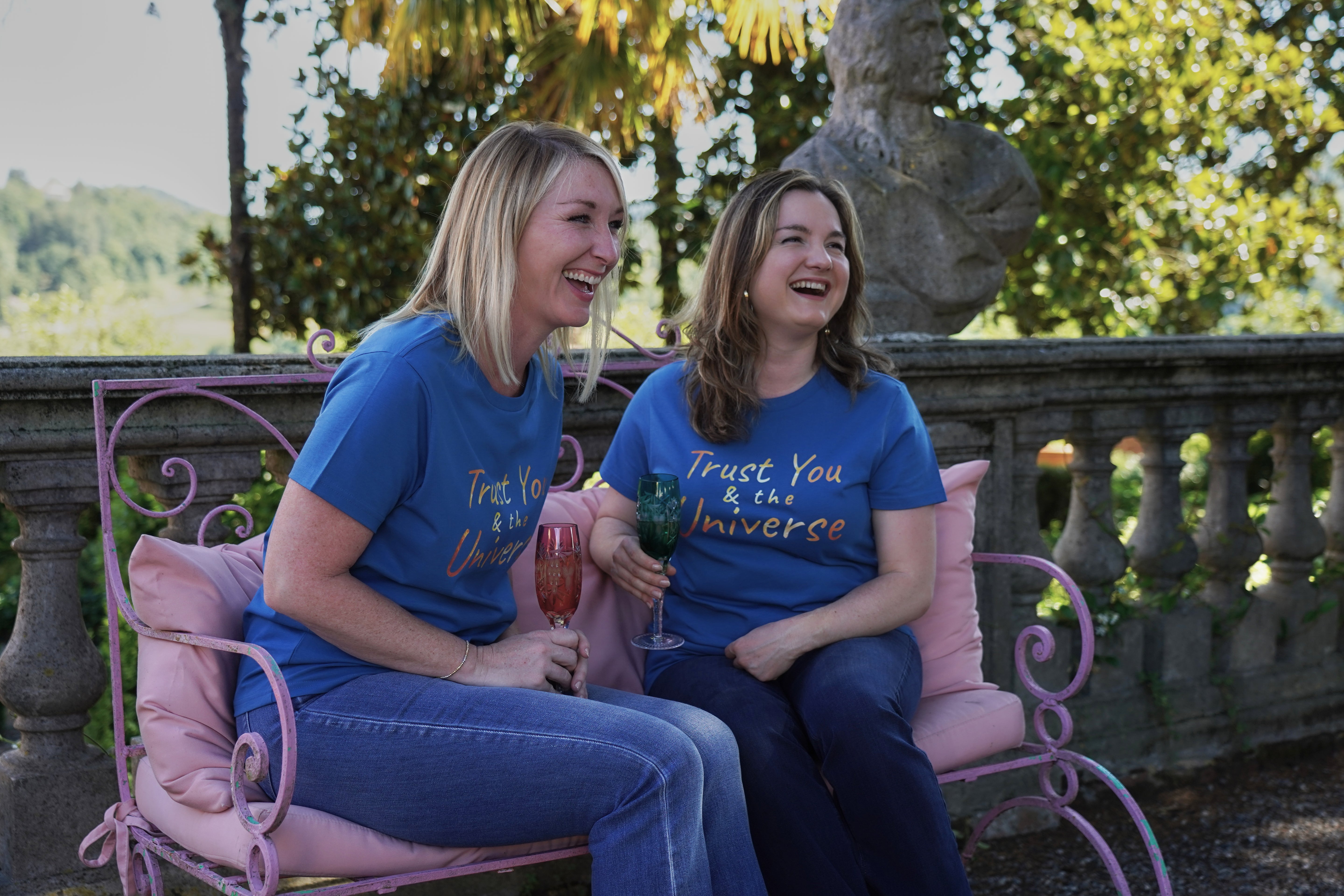 Women's Maple Tee - Trust You & The Universe