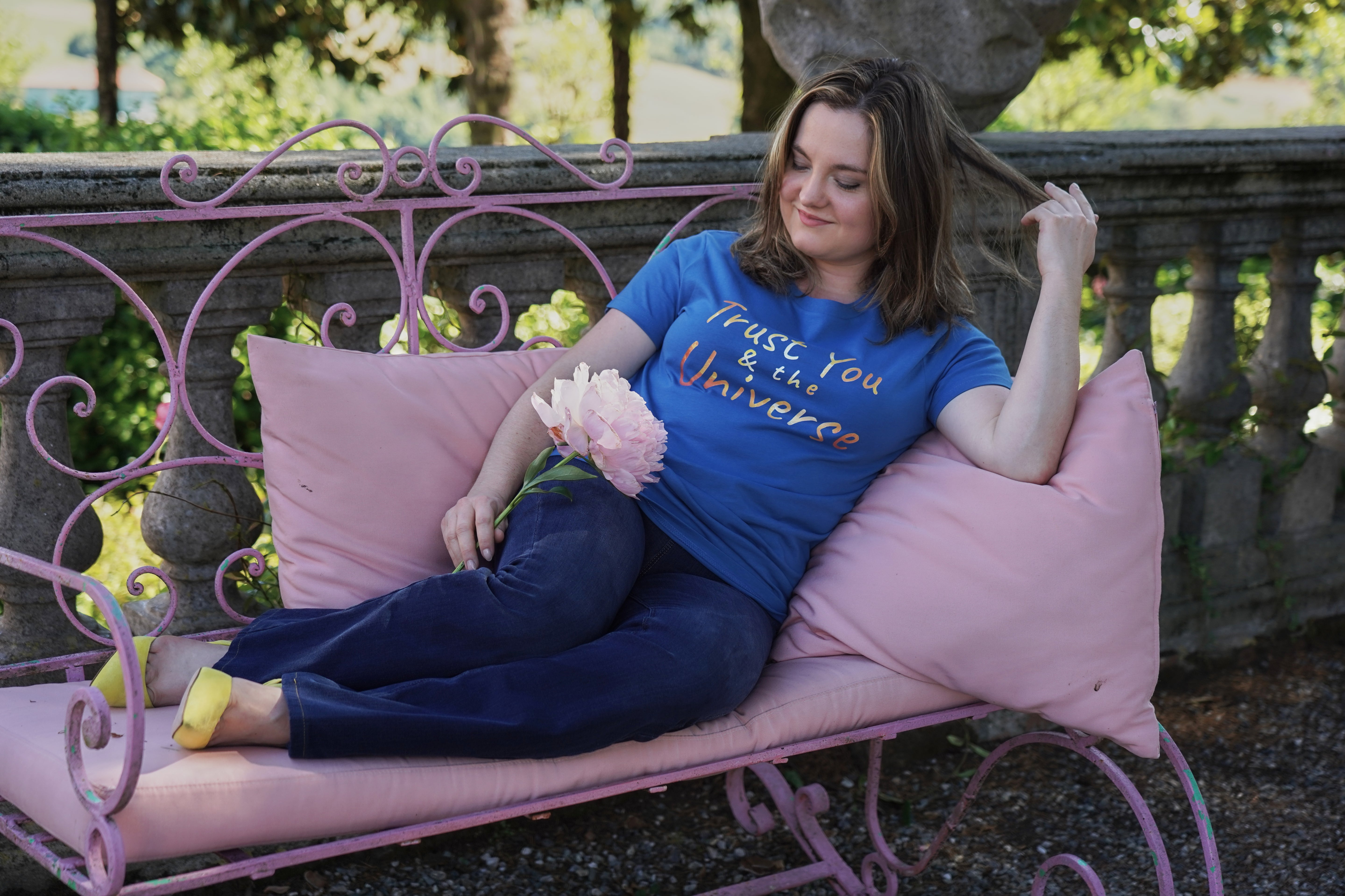 Women's Maple Tee - Trust You & The Universe