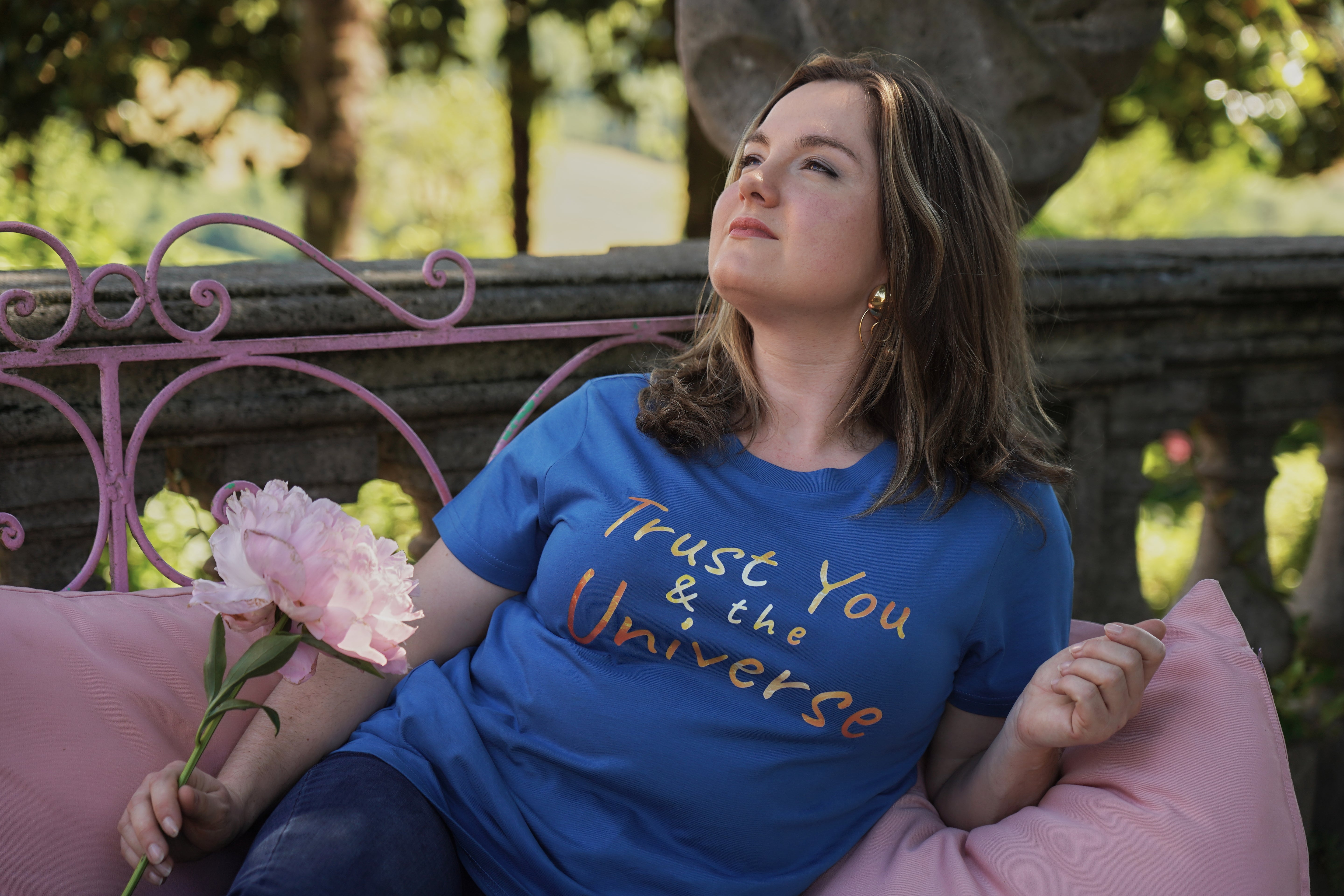 Women's Maple Tee - Trust You & The Universe