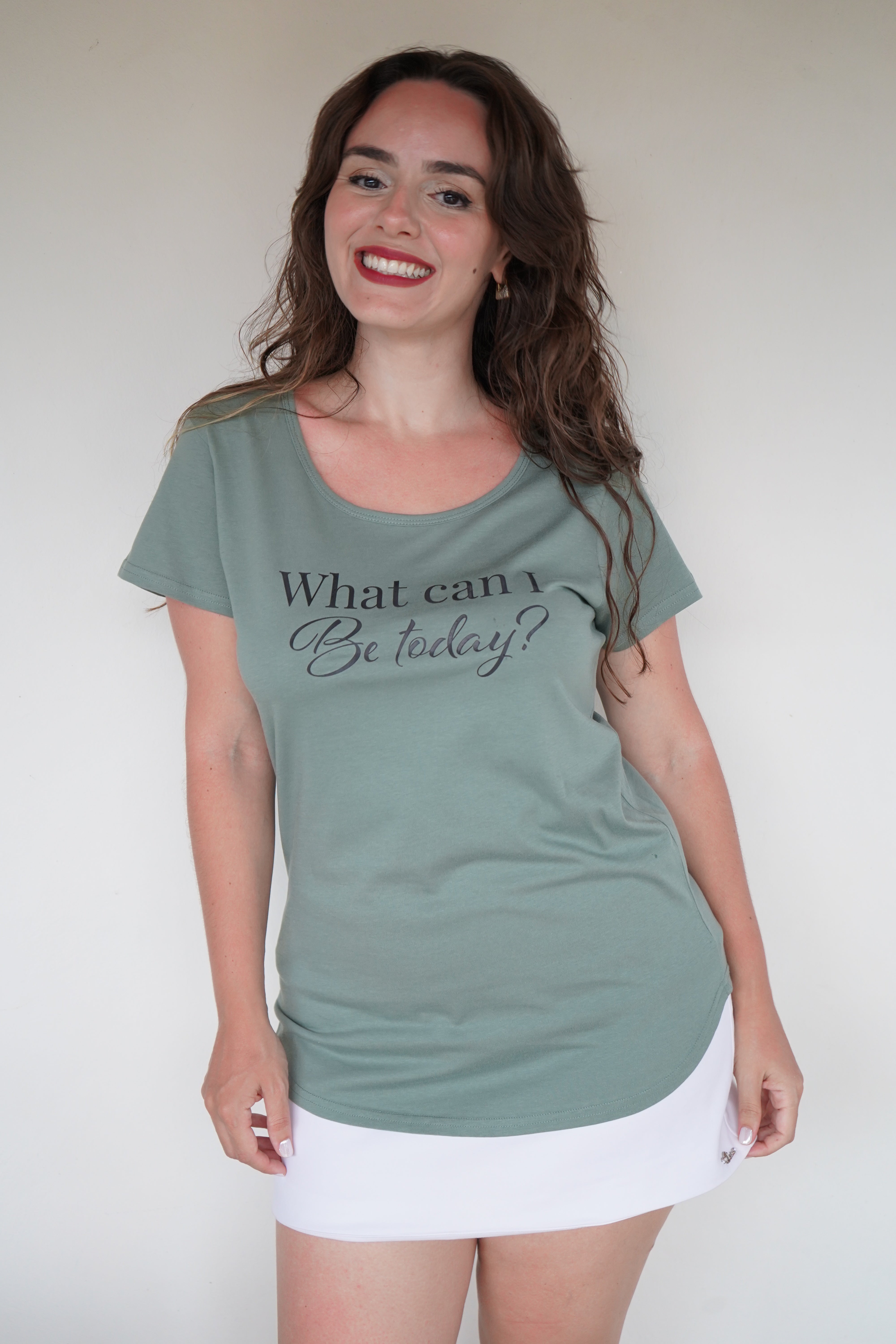 Women's Maple Tee - What Can I Be Today?