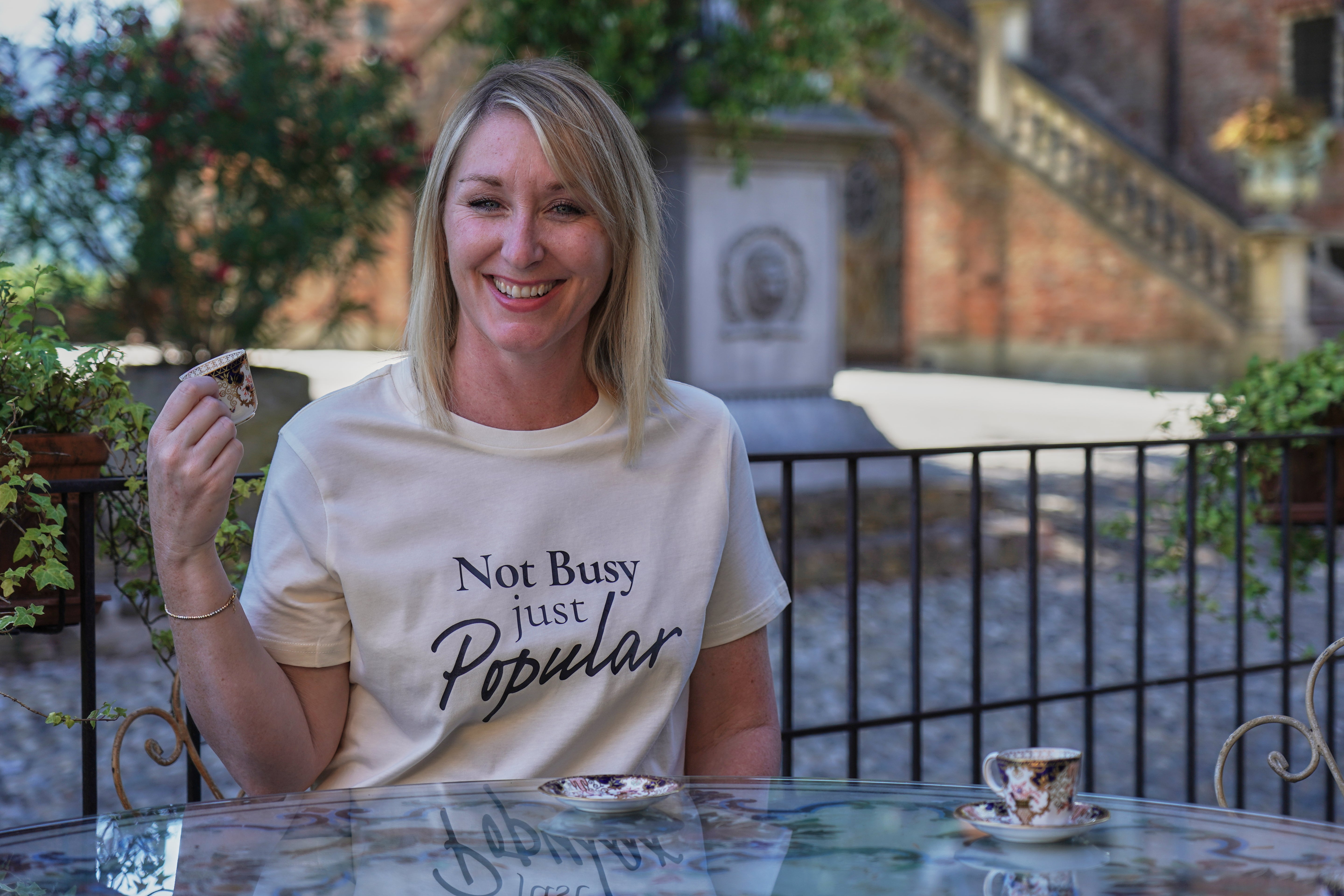 Women's Maple Tee - Not Busy Just Popular
