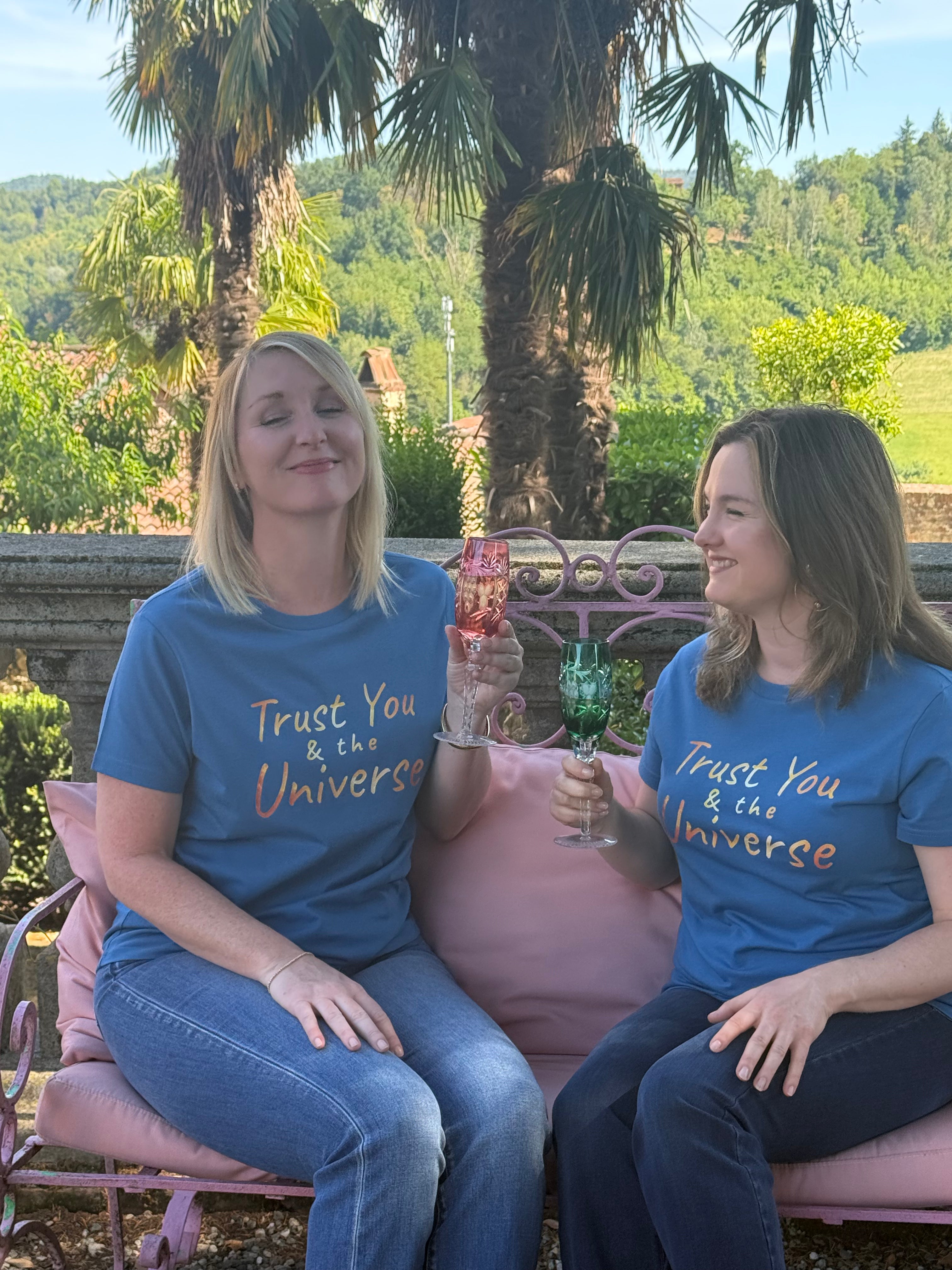 Women's Maple Tee - Trust You & The Universe
