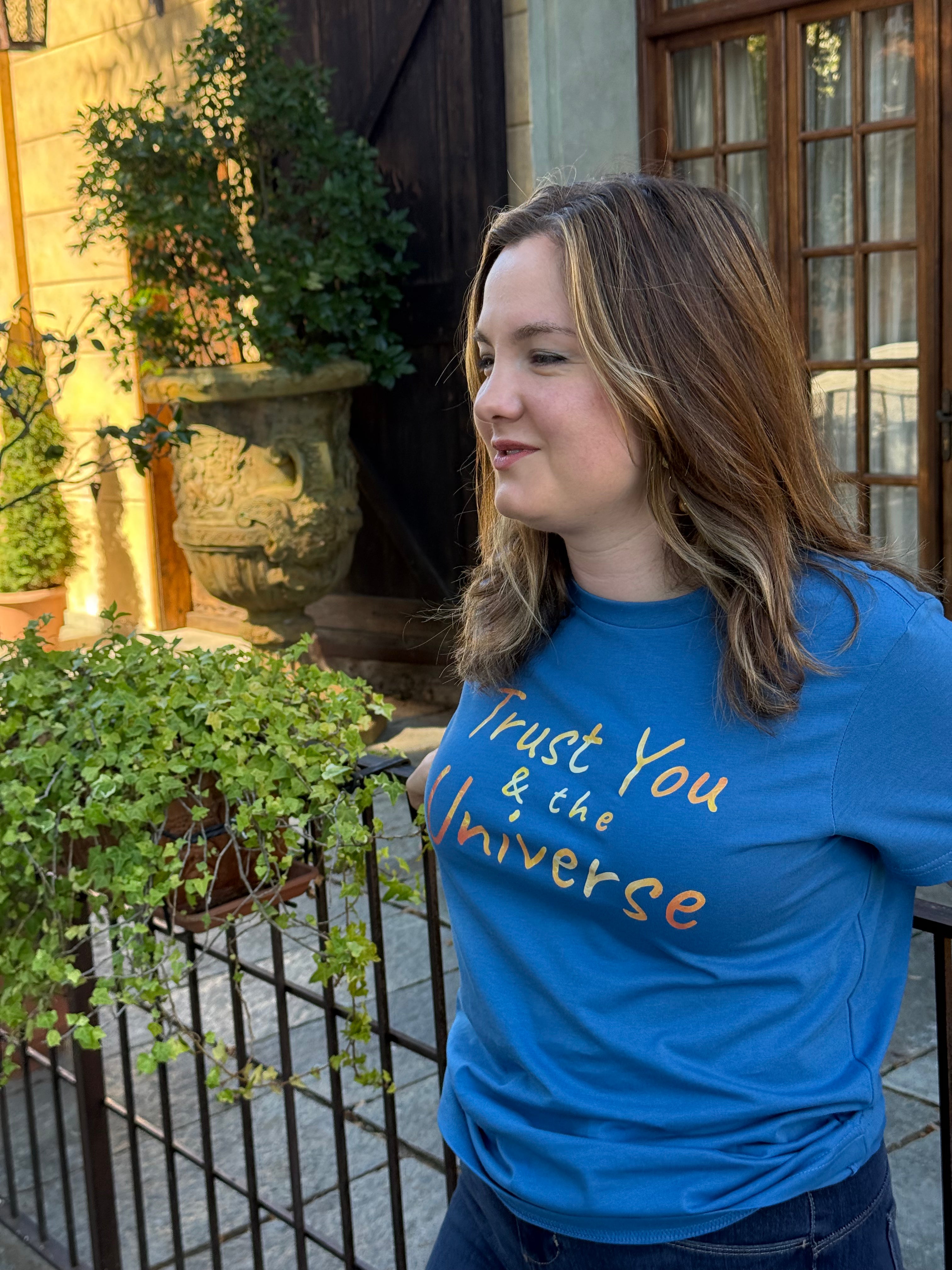 Women's Maple Tee - Trust You & The Universe