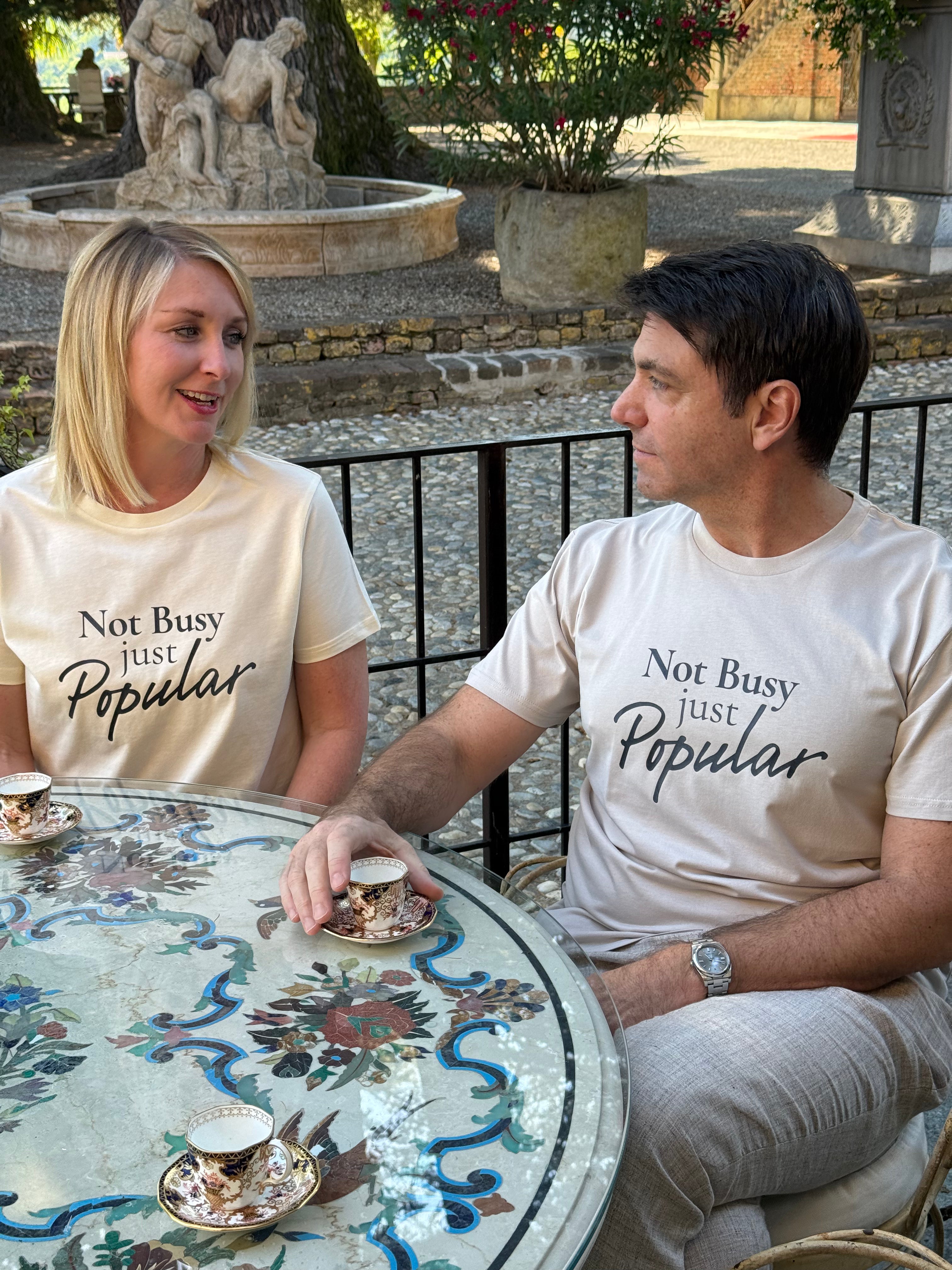 Women's Maple Tee - Not Busy Just Popular