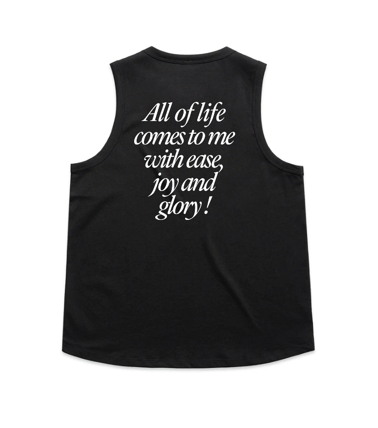 Women's Martina Tank - All of Life Comes To Me with Ease, Joy and Glory